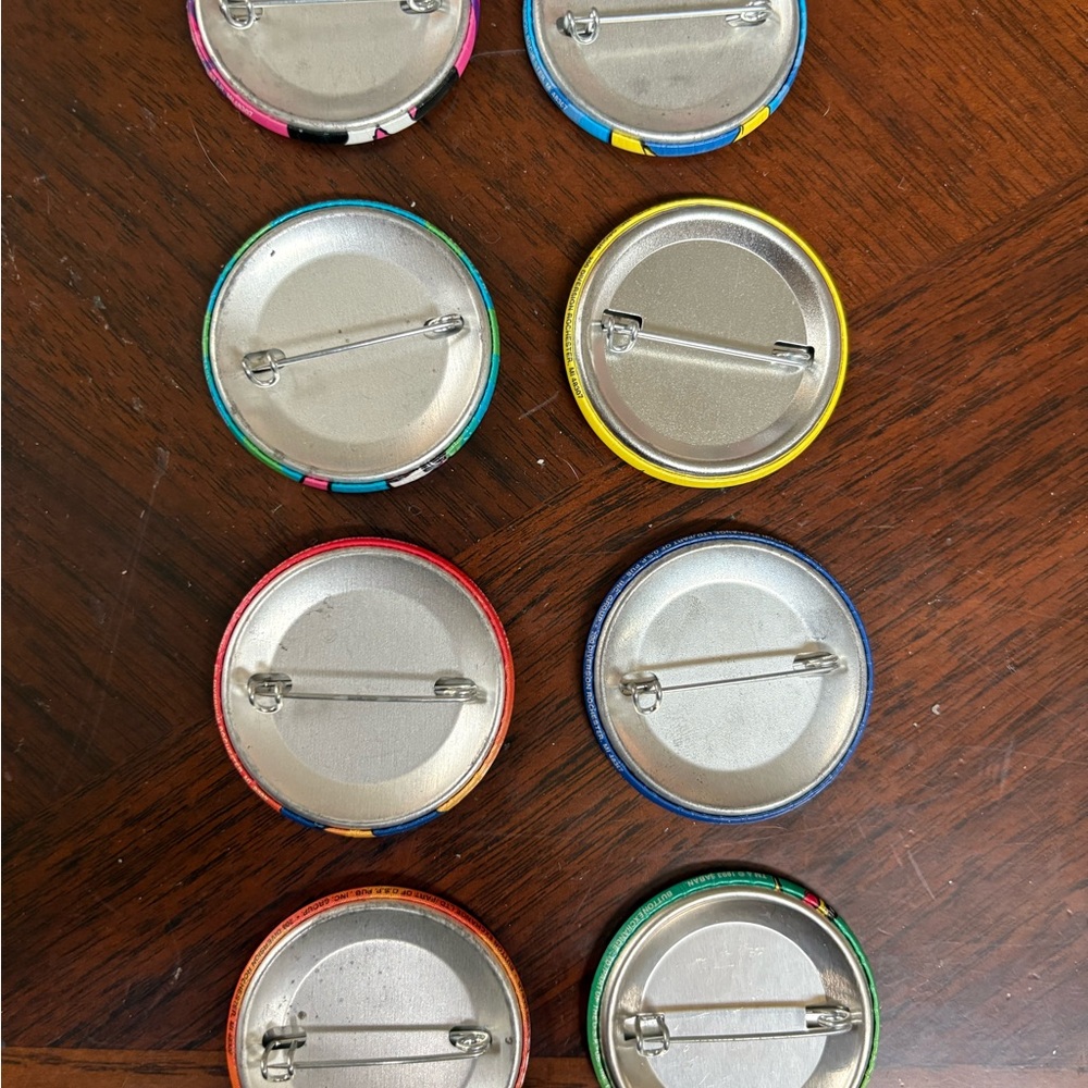 Power Ranger Button Set - Multicolor - Picture 2 of 3